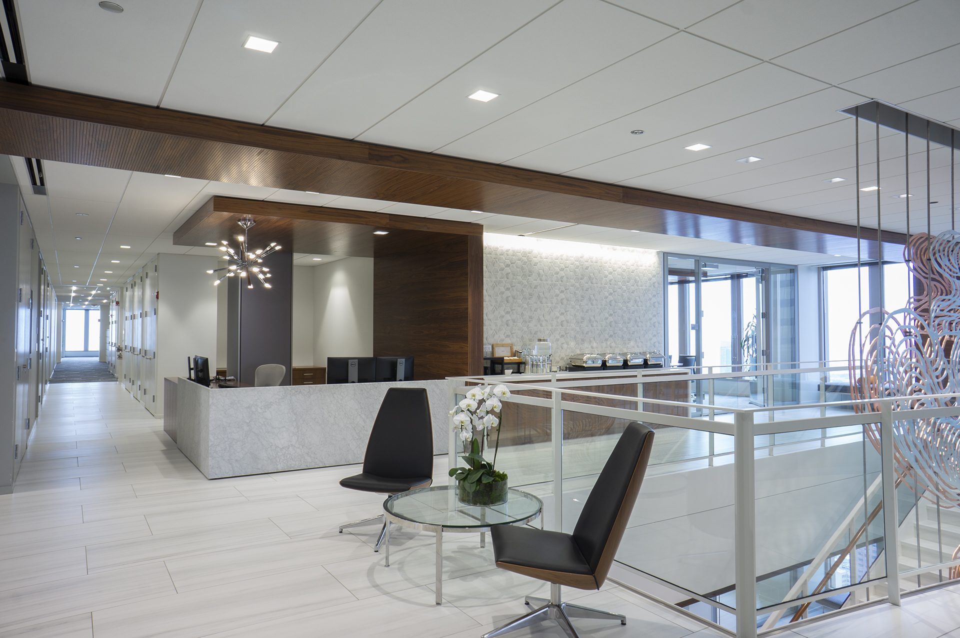 Baird reception area