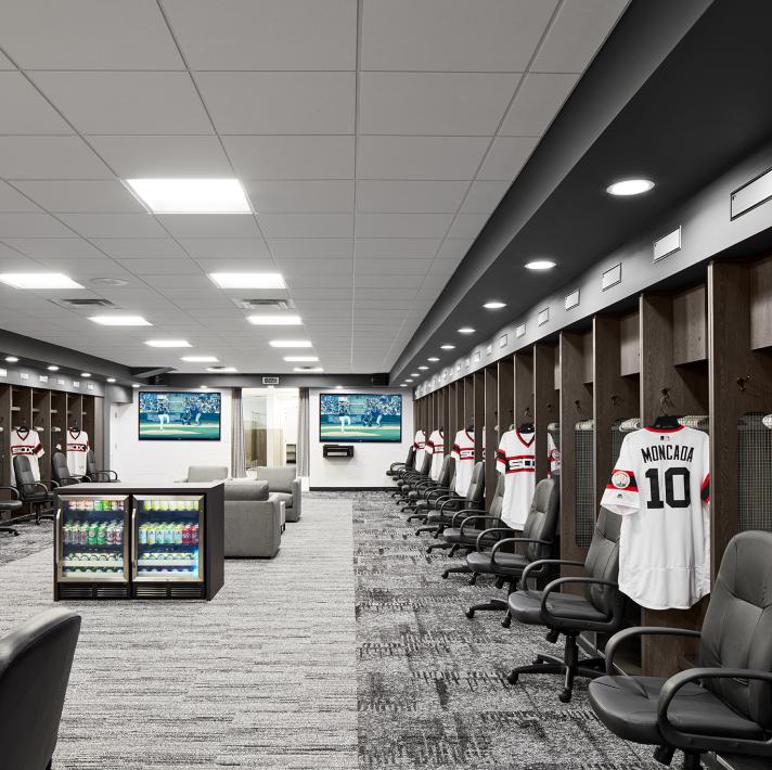 Guaranteed Rate Field Visiting Clubhouse 
