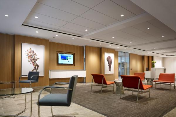 Joyce Foundation reception area