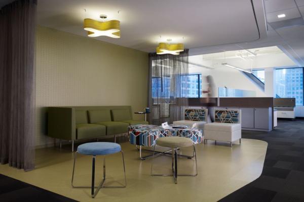 Weber Shandwick reception area
